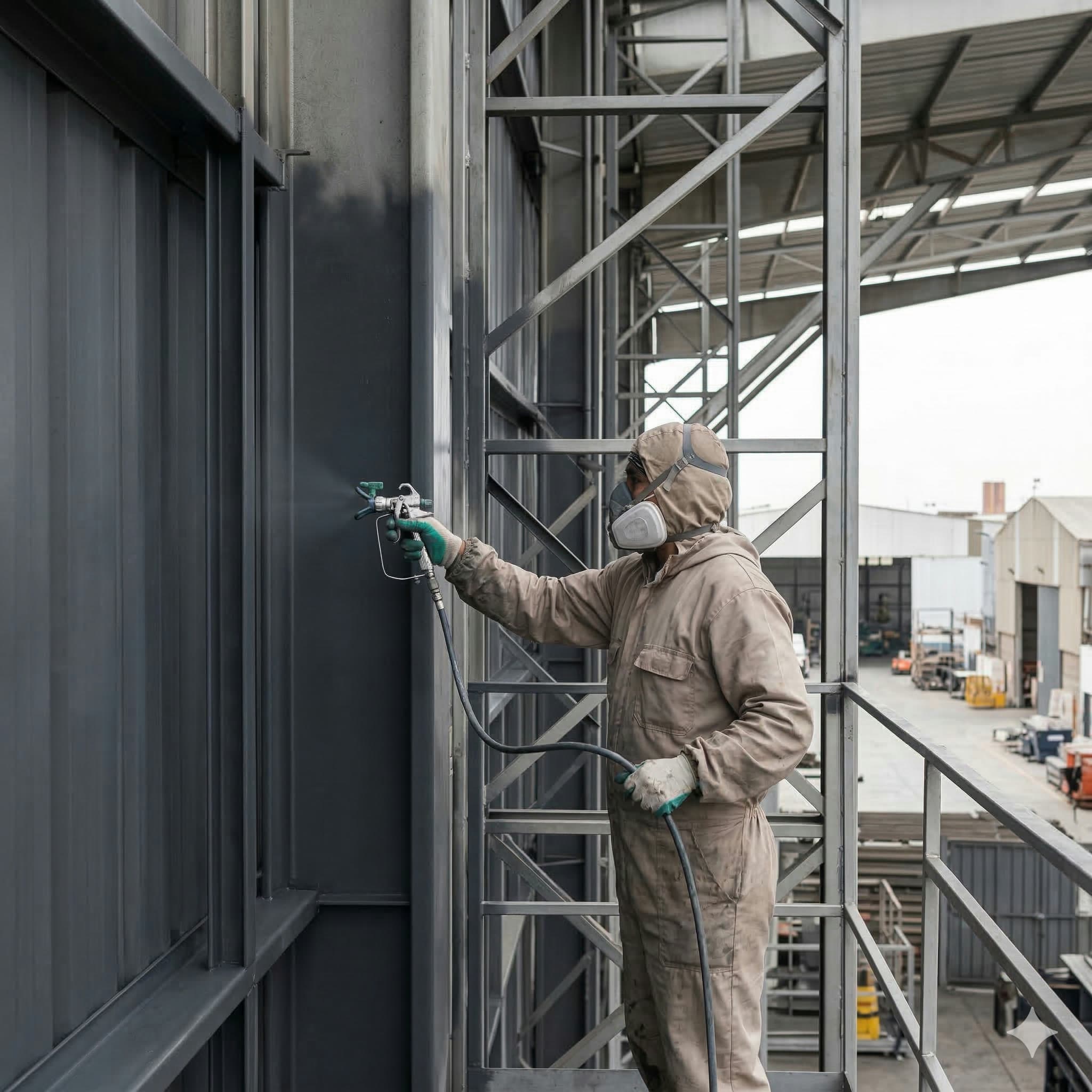 Pintura industrial exterior